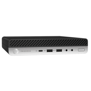 hp pro desk mini pc 600 g4 | intel core | i5 8th generation | 8gb ram | 256 ssd |