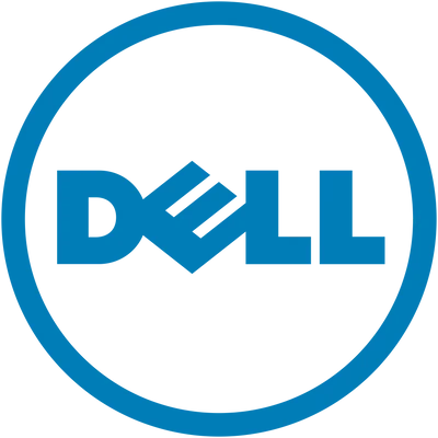 Dell logo displayed in blue on a white background. Dell is a globally recognized technology company specializing in laptops, desktop computers, workstations, monitors, servers, and IT solutions for businesses, professionals, students, and home users.